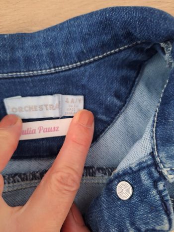 Veste en jean 4ans
