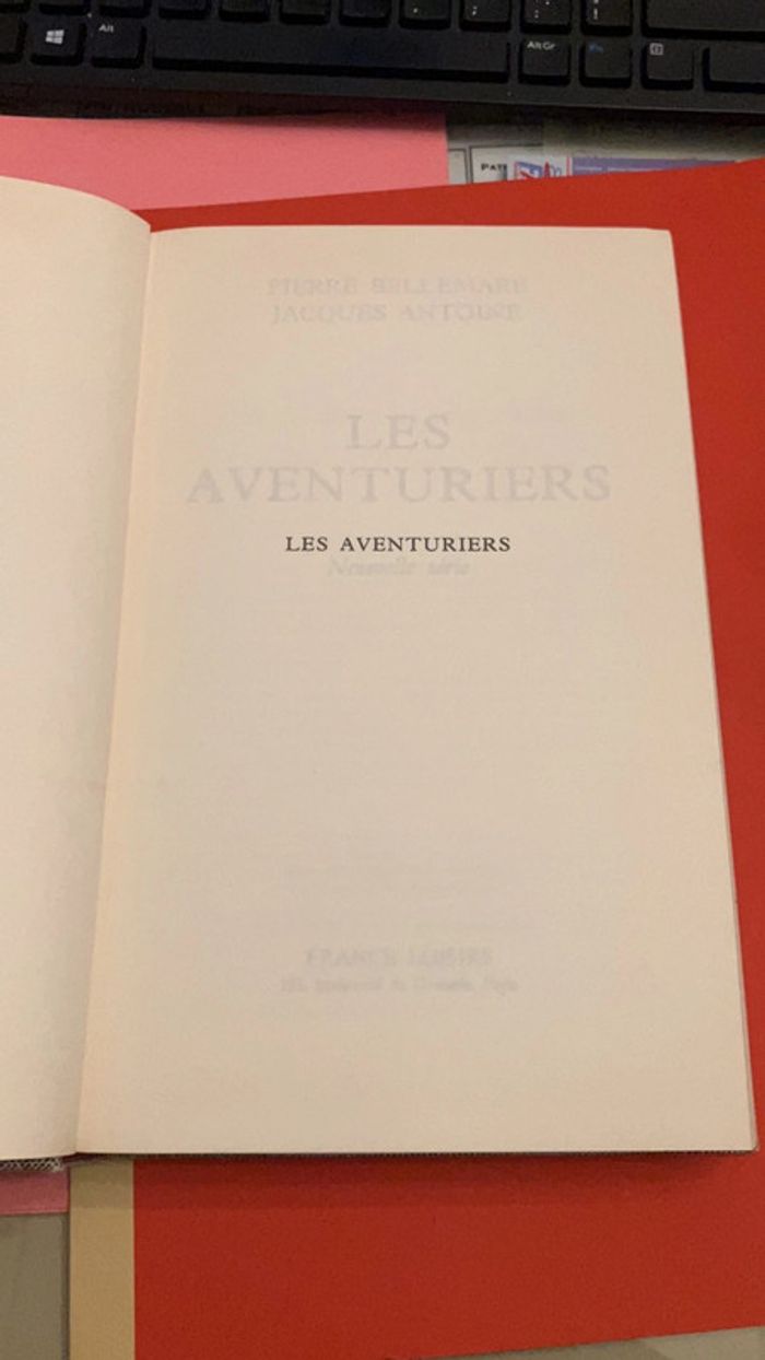 Livre. Les Aventuriers. Nouvelle série. Pierre Bellemarre et Jacques Antoine. - photo numéro 2