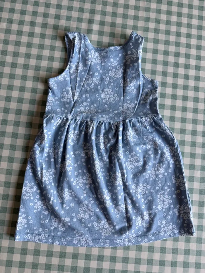 Lot 2 robes courtes et 1 combi-short H&M taille 86/92 cm - photo numéro 7