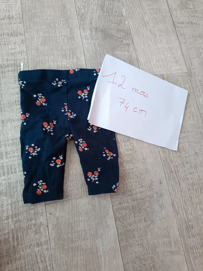 Legging 12 mois baby club 74 cm - photo numéro 3