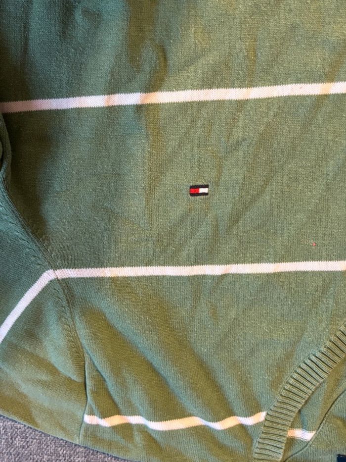 Pull Tommy Hilfiger vert - photo numéro 4