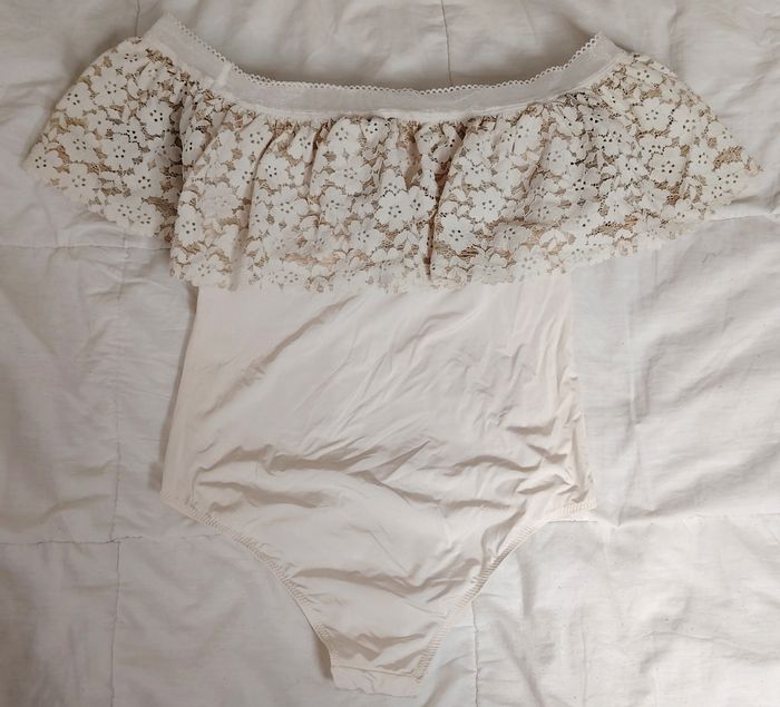 Body beige à dentelle Penti