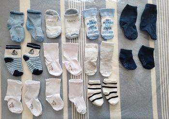Lot de 13 paires de chaussettes 0-6 mois