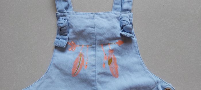 Salopette short 6 mois - photo numéro 2