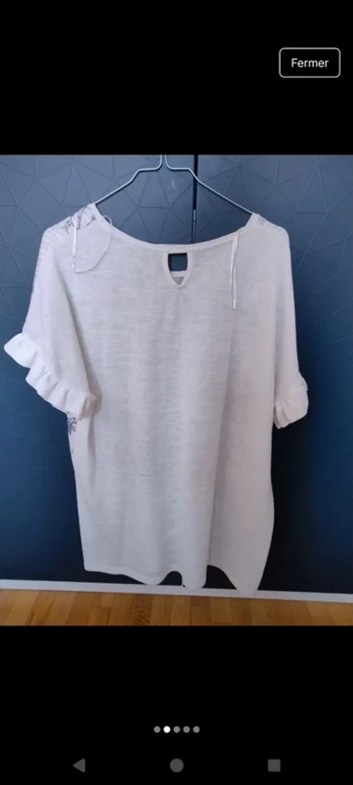Blouse femme manches courtes - photo numéro 2