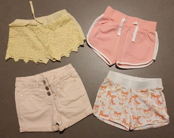 Lot de 4 shorts