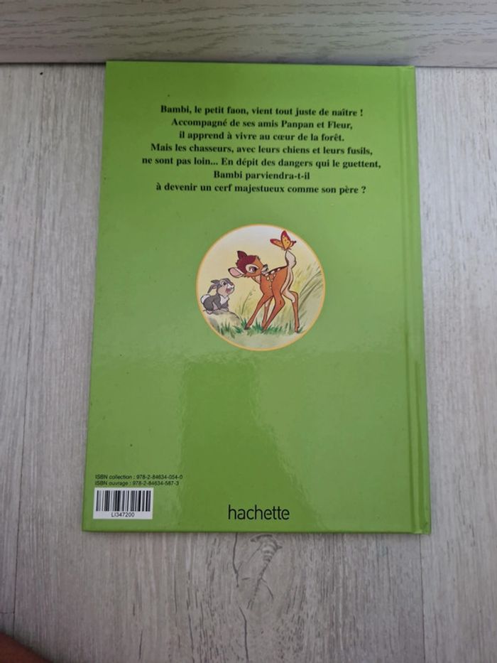 Livre bambi - photo numéro 2