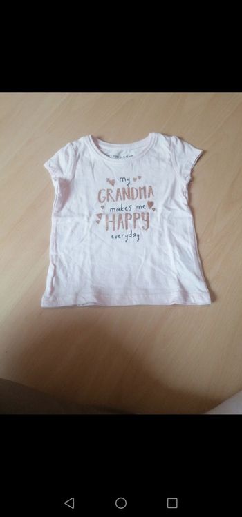 Tee-shirt bébé manche courte