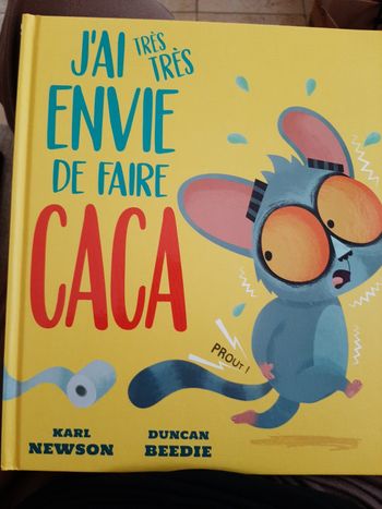 Livre "J'ai très envie de faire caca"