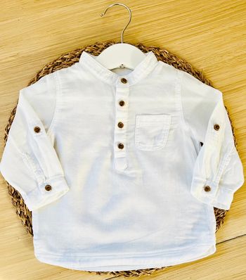 Chemise col tunisien Kiabi