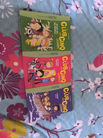 Le club des cinq junior. Lot tomes 1-2-3