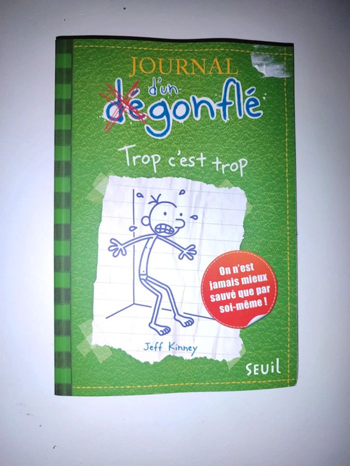 Livre le journal d'un dégonflé