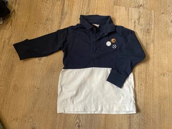 Polo manches longues 2 ans