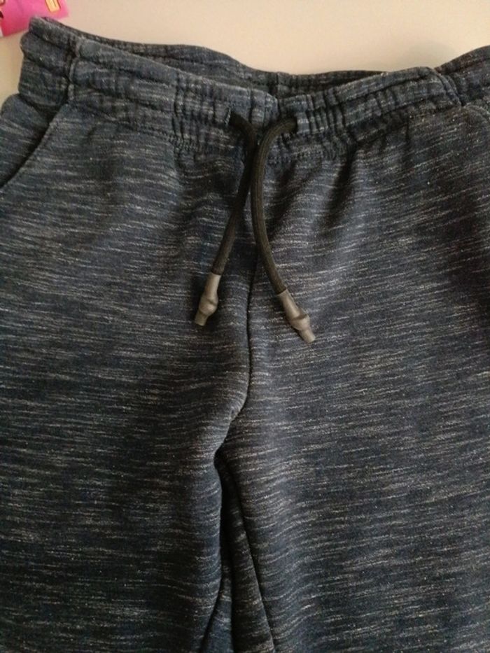 Jogging Kiabi bleu gris 10 ans - photo numéro 2