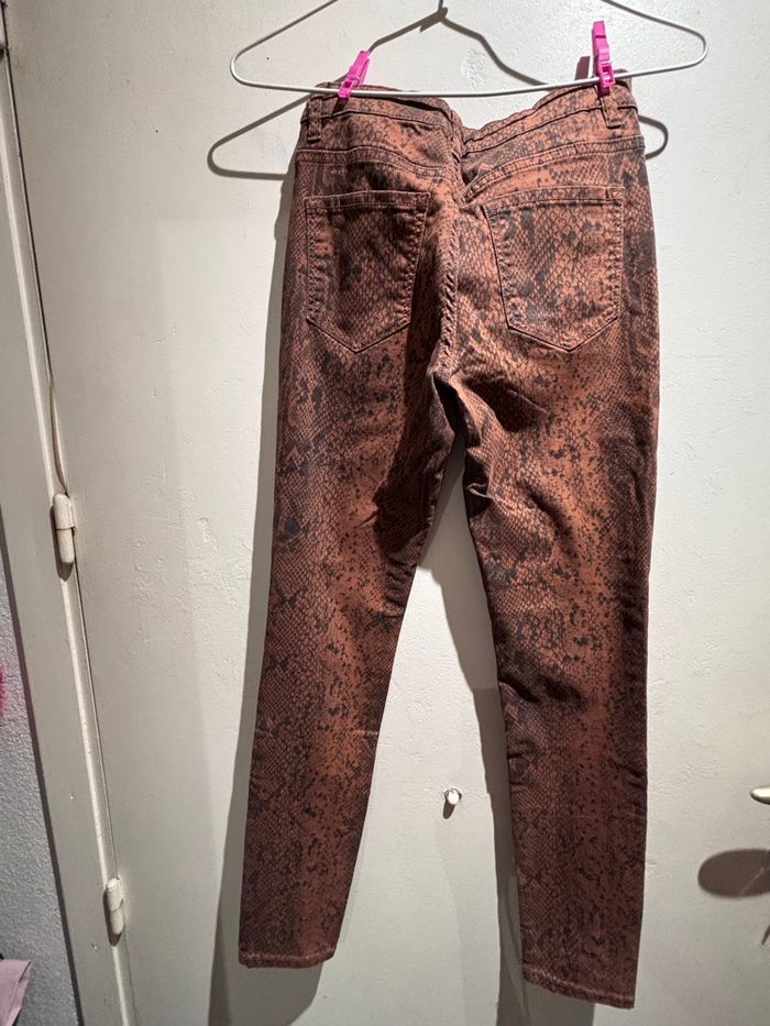 Pantalon jean vieux python Pimkie XS - photo numéro 6