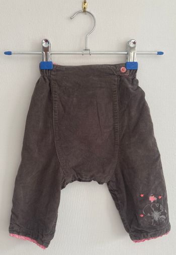 pantalon sarouel imprimé fleur taille 9 mois