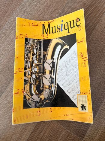 cahier de musique