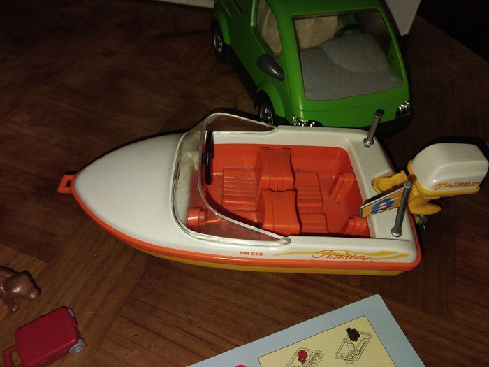 Playmobil voiture et bateau - photo numéro 6