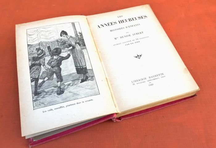 Bibliothèque Rose Illustrée Mme Denise Aubert Les années heureuses (1920) - photo numéro 2