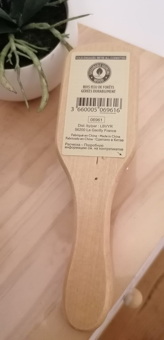 Brosse en bois - photo numéro 2
