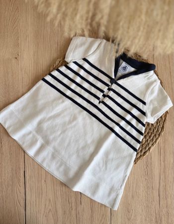 Robe marinière Petit Bateau 