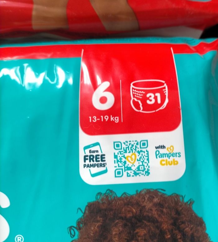 Lot couches Pampers baby dry pants taille 6 - photo numéro 2