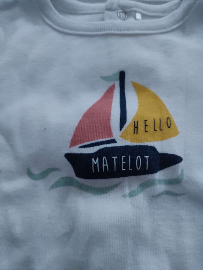 T-shirt manche longue 6 mois - photo numéro 2