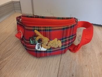 Sac banane à carreaux 