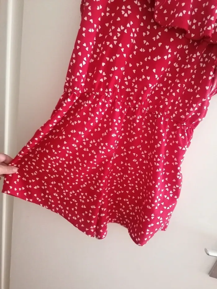 Combi short motif cœur fille taille 11-12ans - photo numéro 9