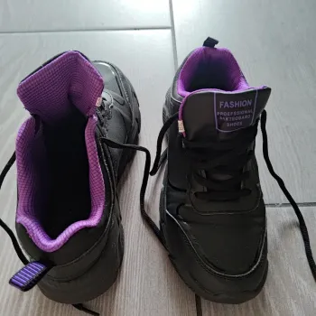 Basket T38 noir et violet