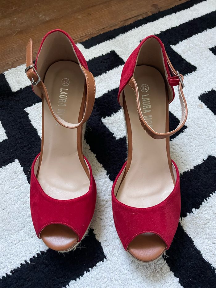 Chaussures compensées laura mode - photo numéro 2