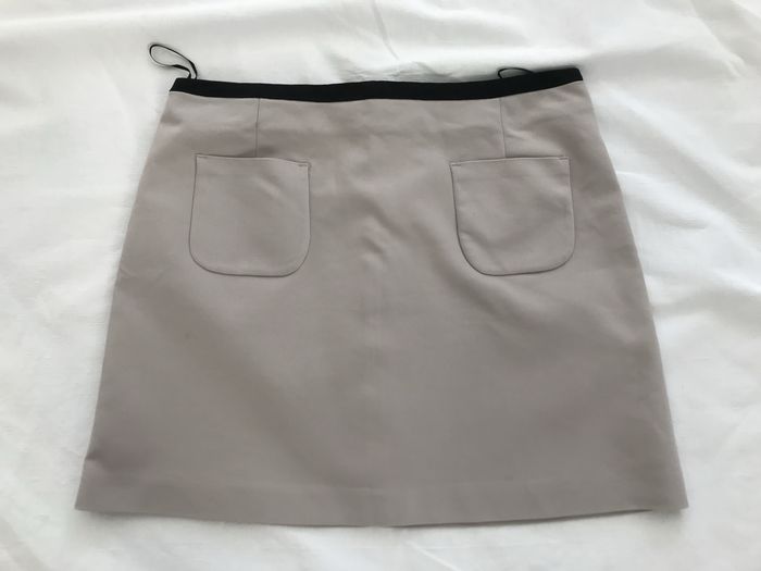 Jupe beige