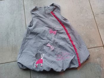 Petite robe grise 12 mois