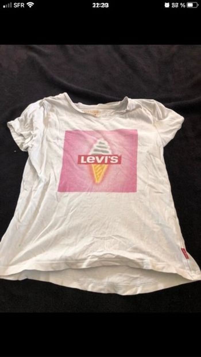 Jeans levi’s et tee shirt fille 8 ans - photo numéro 2