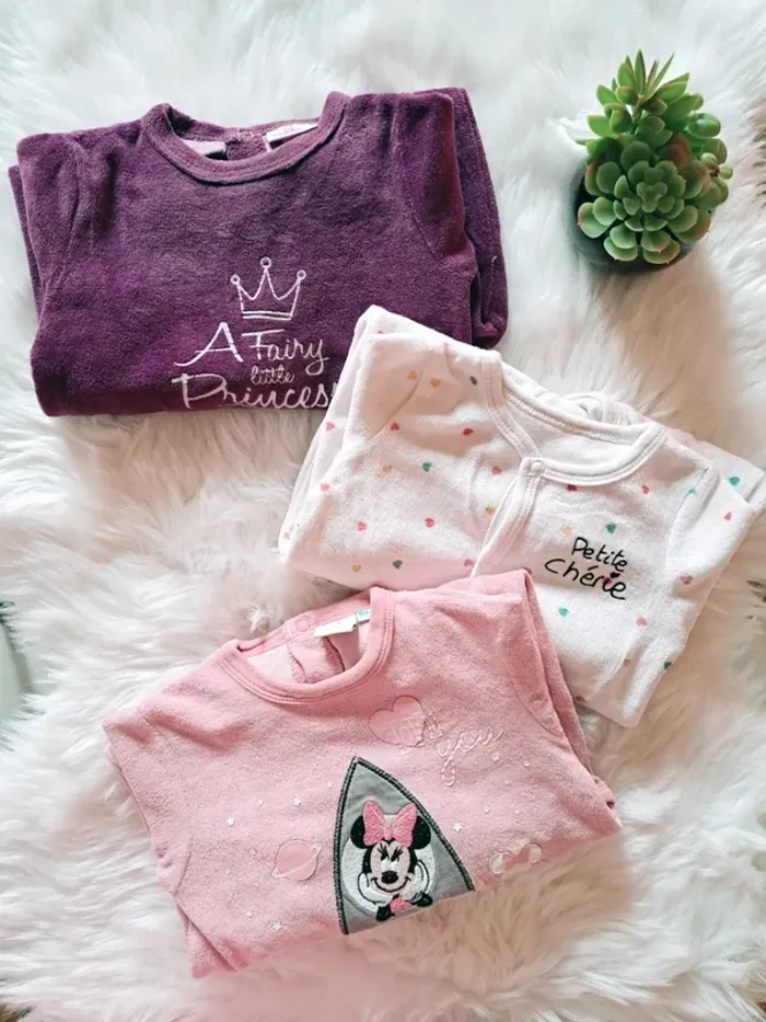 Lot de 3 pyjamas