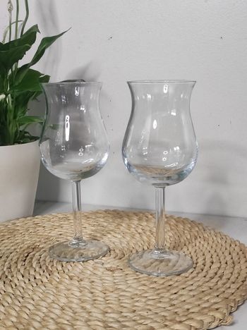 Verres tulipe