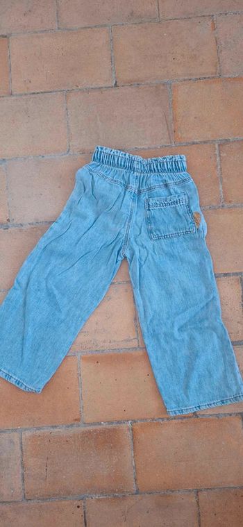 Superbe jupe-culotte en jean Zara - Taille 4 ans