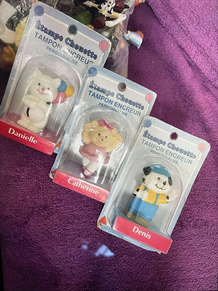 Tampons Figurines Prénoms Étampe Chouette