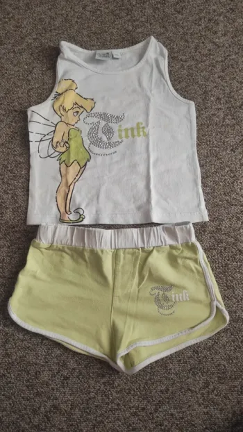 Ensemble Fée Clochette 3 ans