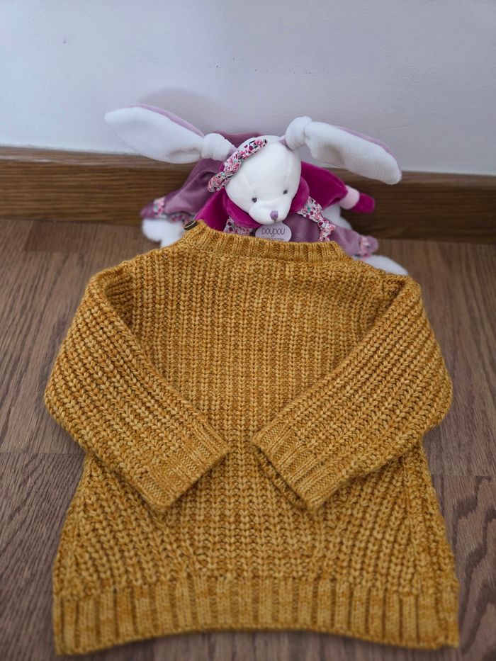 Pull chaud manches longues bébé fille 6 mois Lulu Castagnette - photo numéro 5