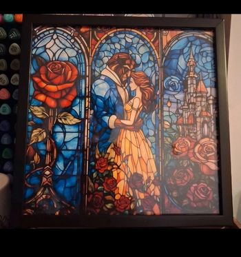 Cadre belle et la bete 