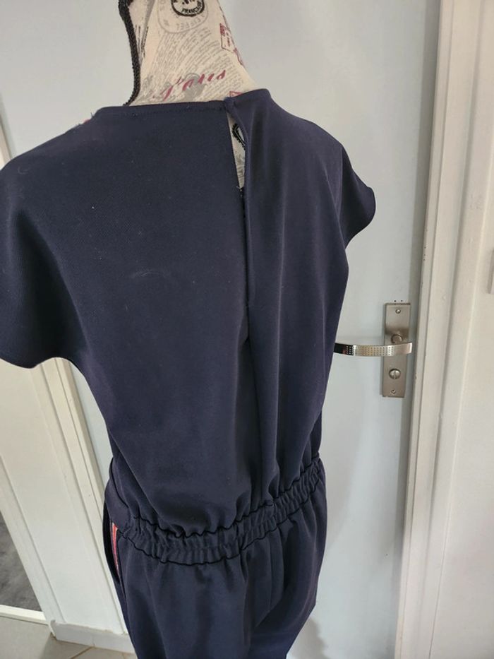 Magnifique Combinaison pantalon Bleue Marine de marque By Meg et de taille 40 - photo numéro 5
