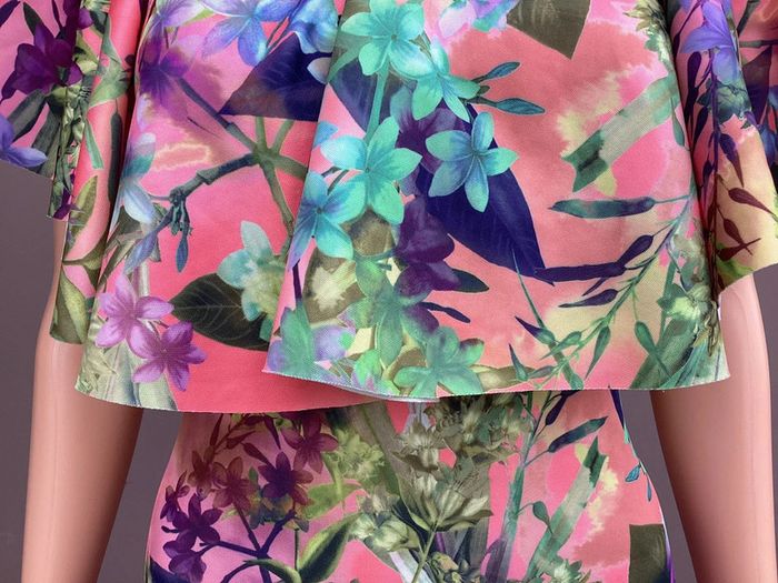 Robe tropicale Boohoo à volants – Taille 36 – Excellent état - photo numéro 4