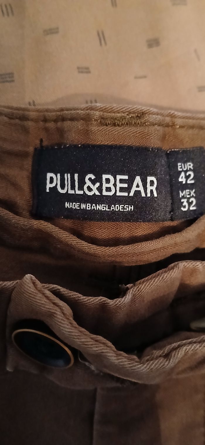 Pantalon chino homme Taille 42,marque pull &Bear - photo numéro 4
