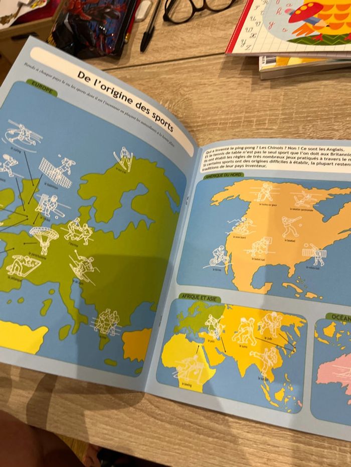 Cahier Mon Atlas à coller dès 5 ans - photo numéro 4