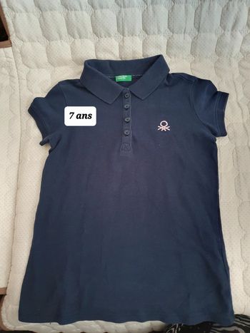 Polo benethon 7 ans