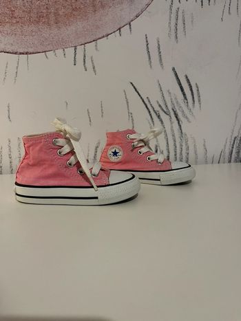 Converse montante rose taille 21
