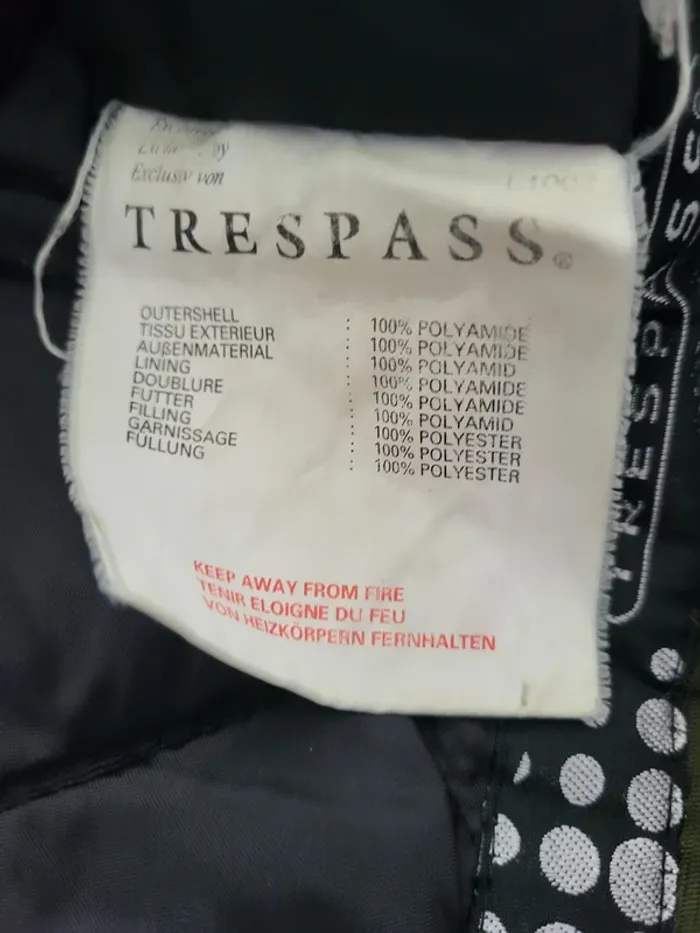 Parkas verte homme matelassé trepass taille M - photo numéro 11
