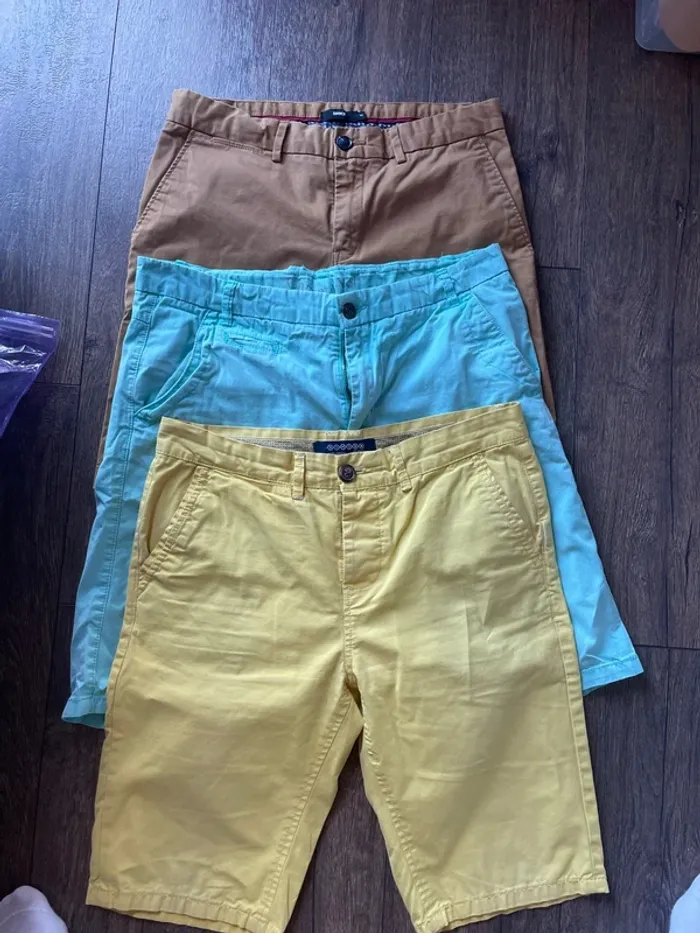 Lot de 3 shorts homme taille 40