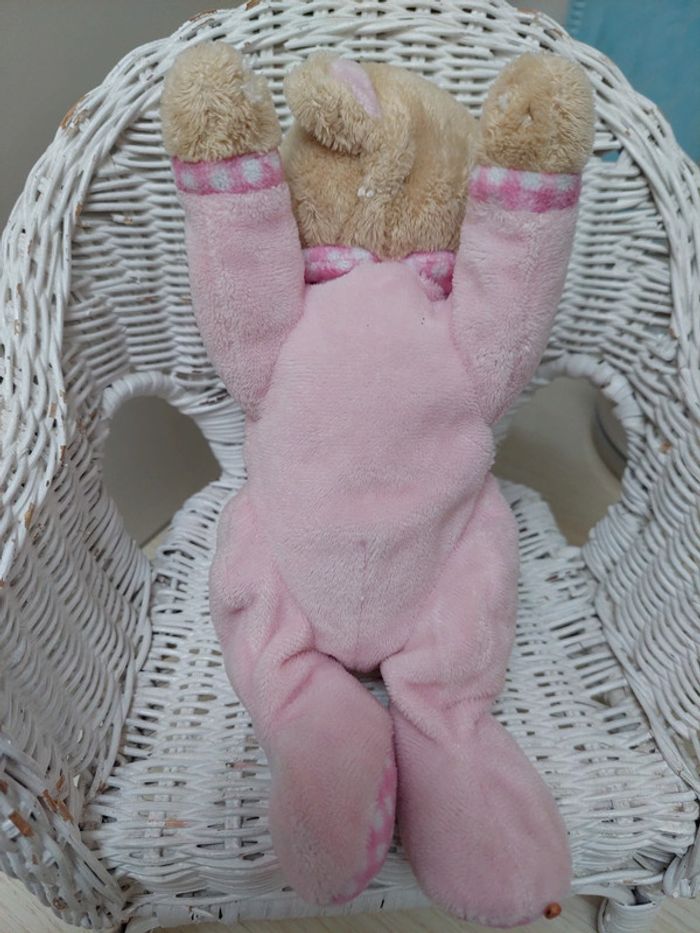 Keel Toys - peluche ourson pyjama rose - photo numéro 3